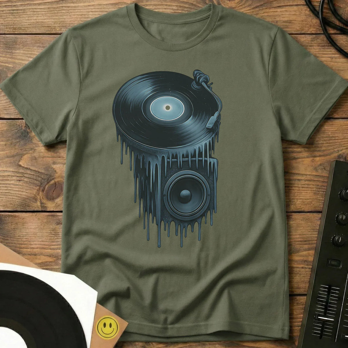 Cold Pressed T-Shirt Military Green / S Cold Pressed T-Shirt