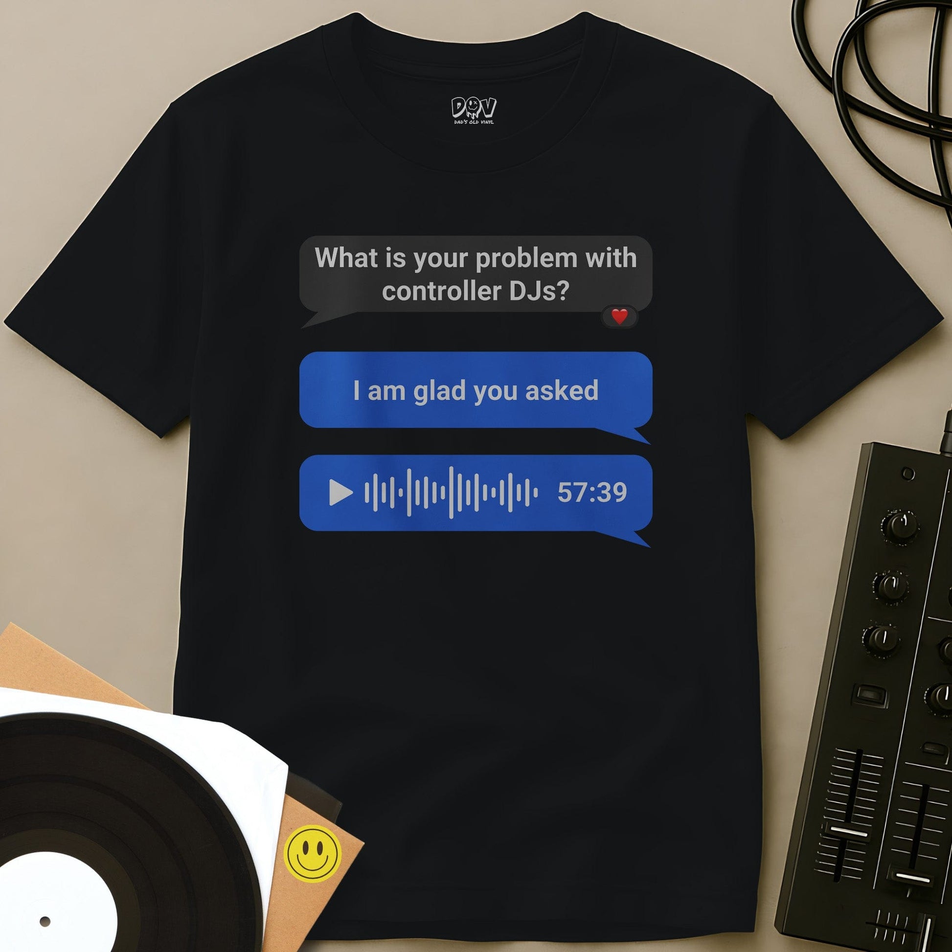 Controller DJs Problem T-Shirt Black / S Controller DJs Problem T-Shirt