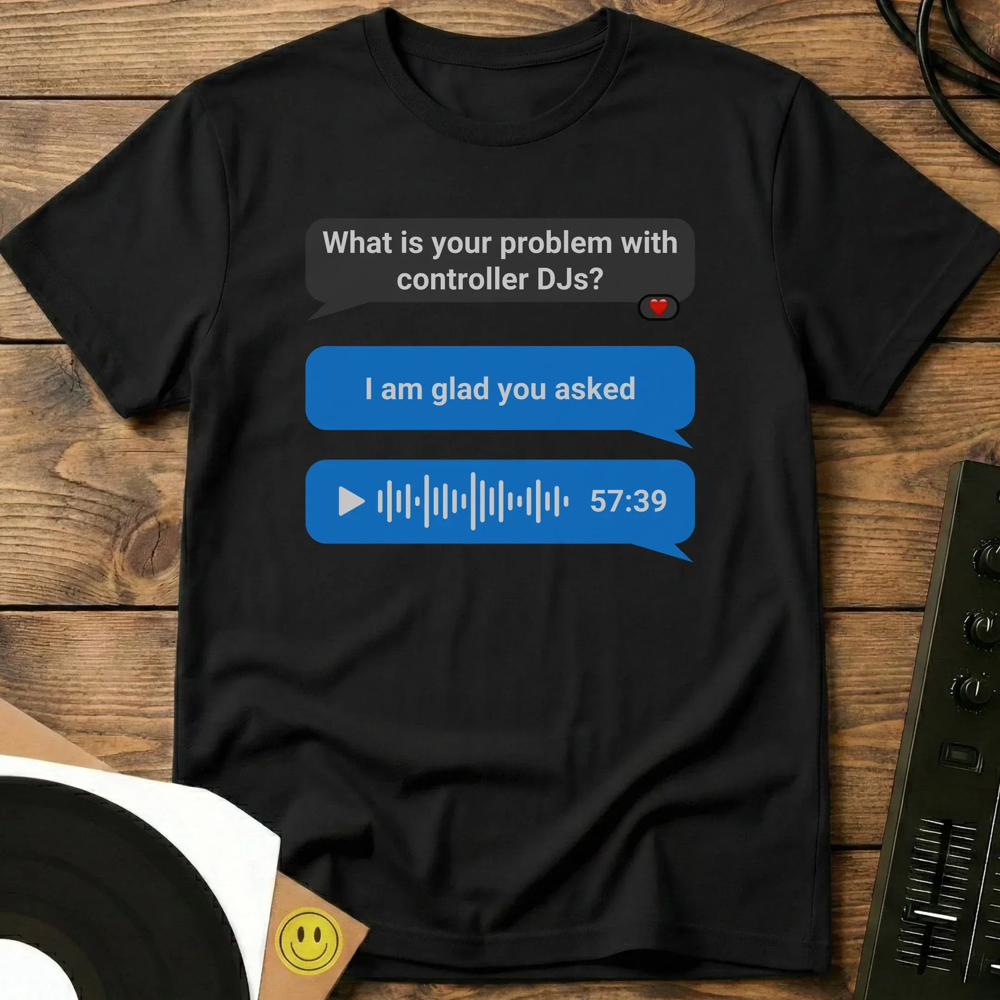 Controller DJs Problem T-Shirt Black / S Controller DJs Problem T-Shirt