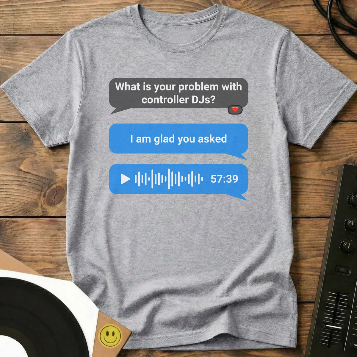 Controller DJs Problem T-Shirt Sport Grey / S Controller DJs Problem T-Shirt