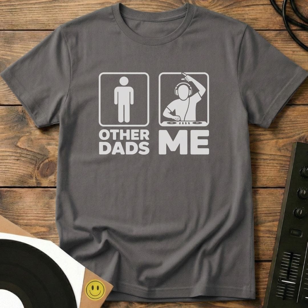 Cooler Than Other Dads T-Shirt Charcoal / S Cooler Than Other Dads T-Shirt