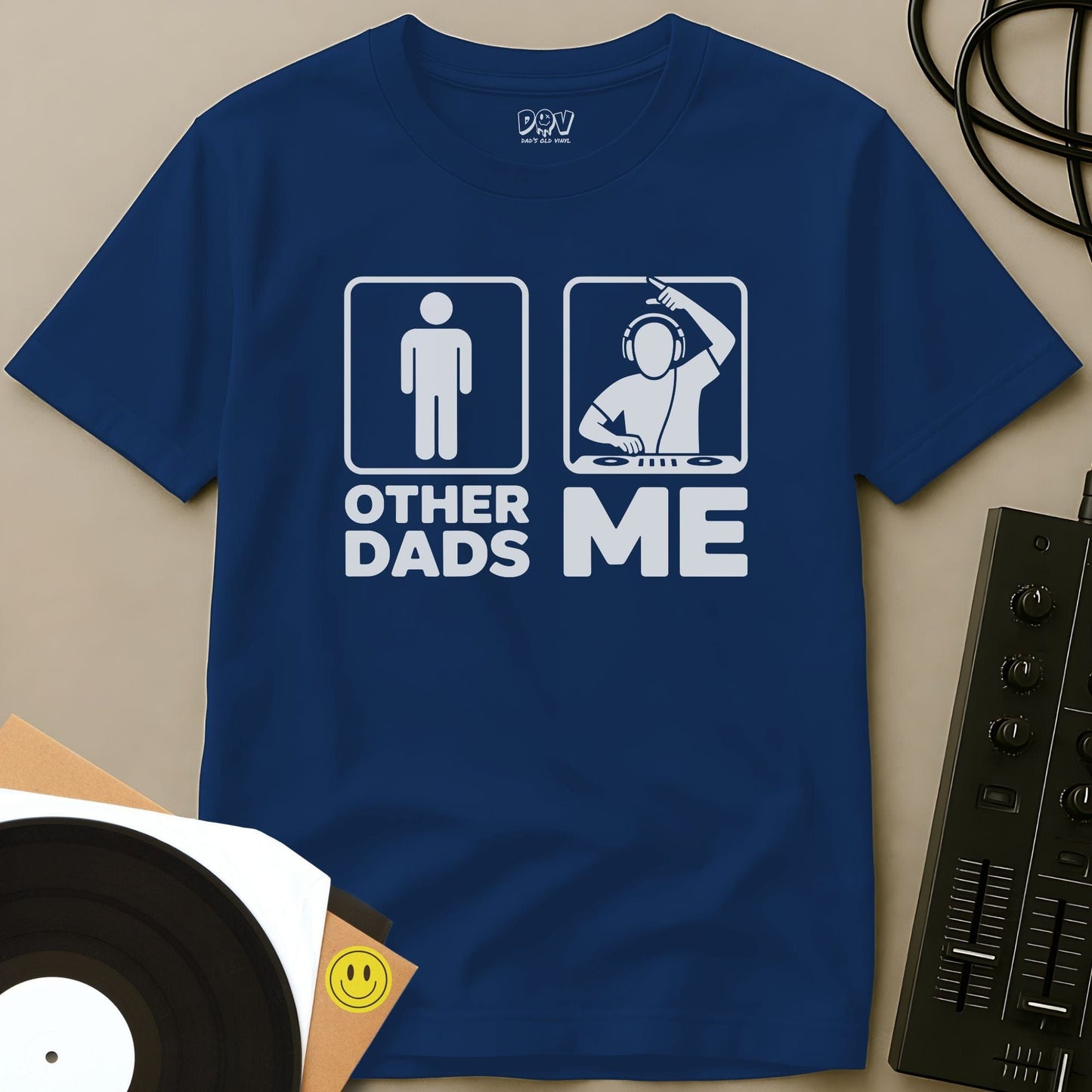 Cooler Than Other Dads T-Shirt Royal / S Cooler Than Other Dads T-Shirt