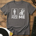 Cooler Than Other Folk T-Shirt Charcoal / S Cooler Than Other Folk T-Shirt