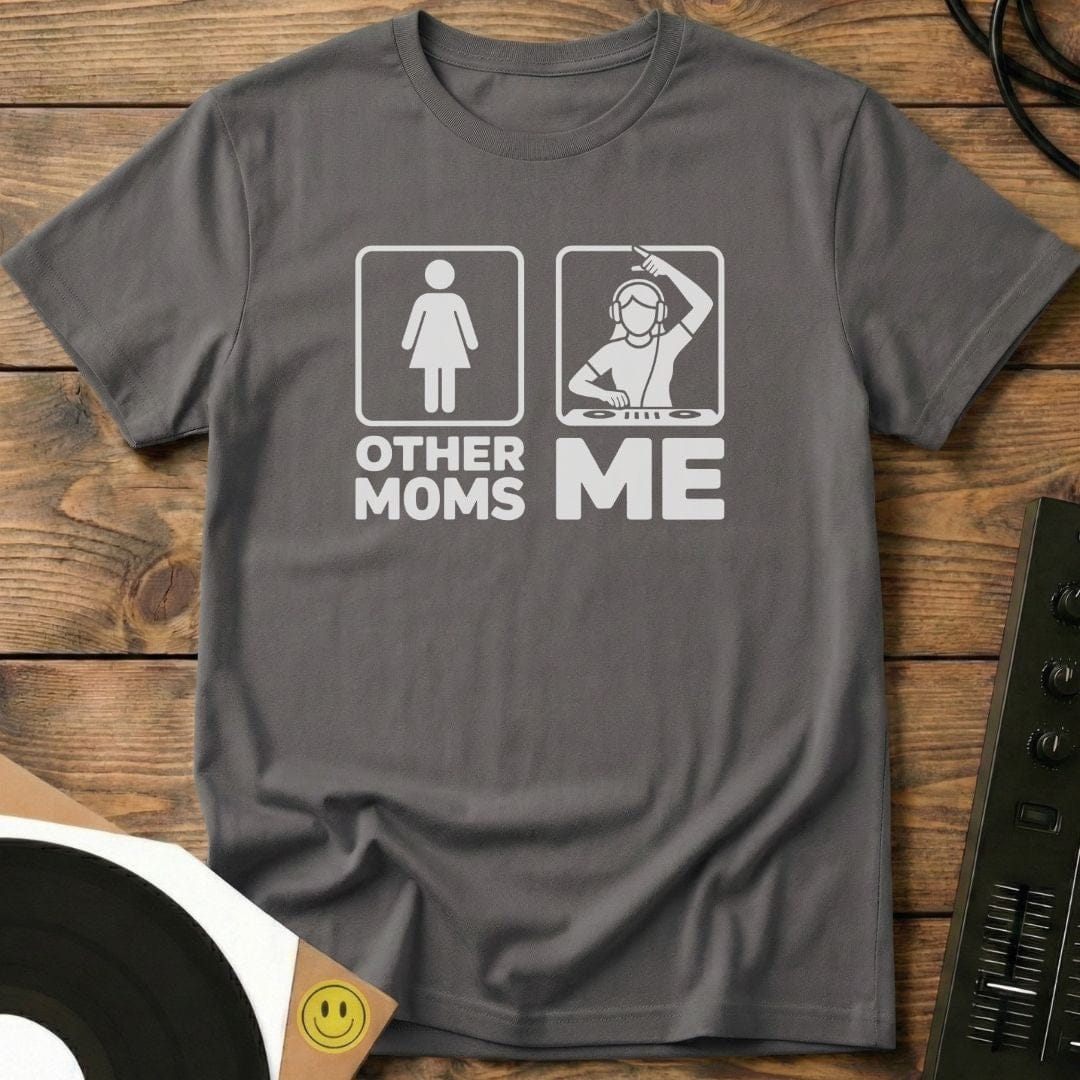 Cooler Than Other Moms T-Shirt Charcoal / S Cooler Than Other Moms T-Shirt