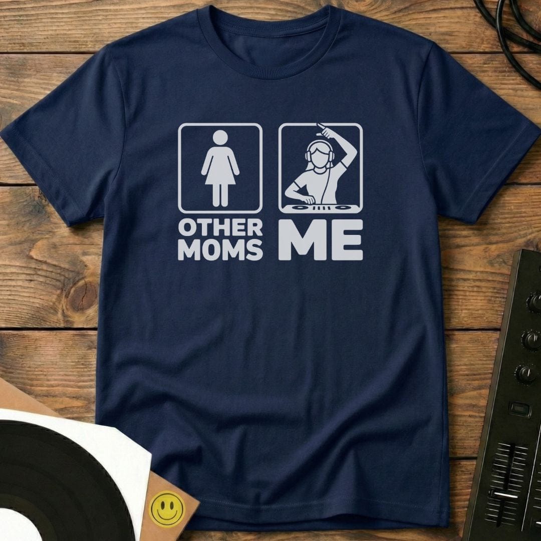 Cooler Than Other Moms T-Shirt Navy / S Cooler Than Other Moms T-Shirt