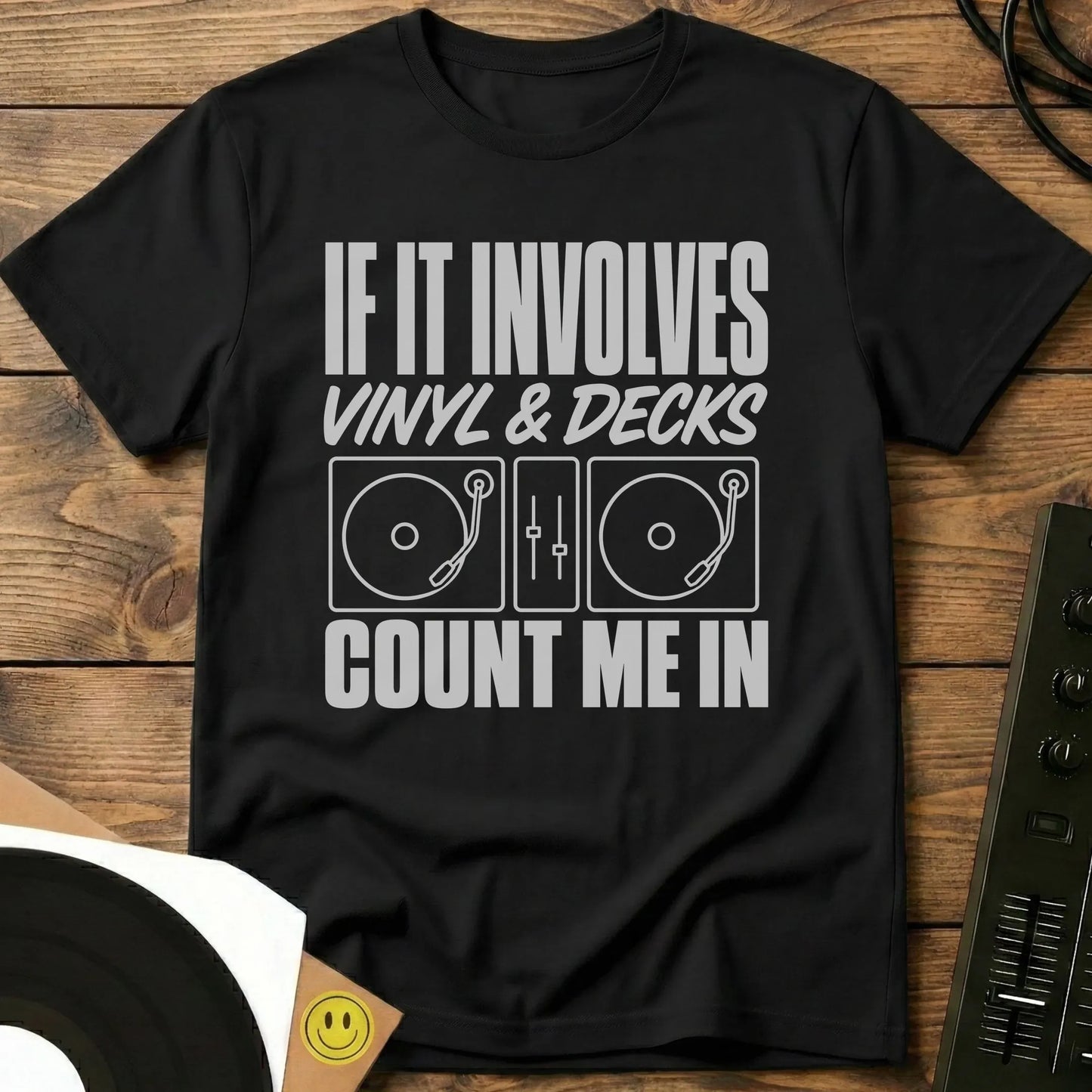 Count Me In T-Shirt Black / S Count Me In T-Shirt