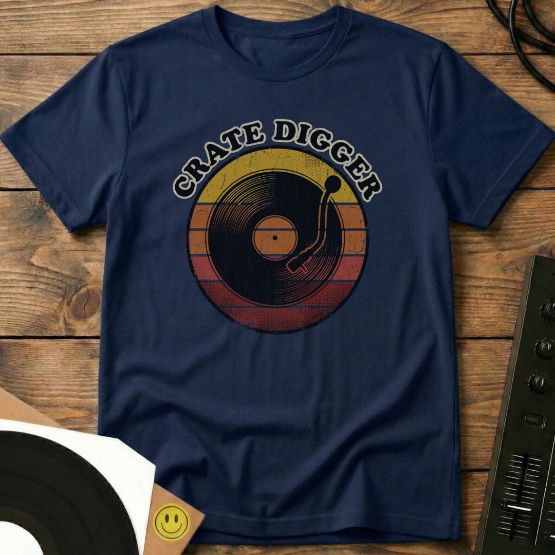 Crate Digger T-Shirt Navy / S Crate Digger T-Shirt