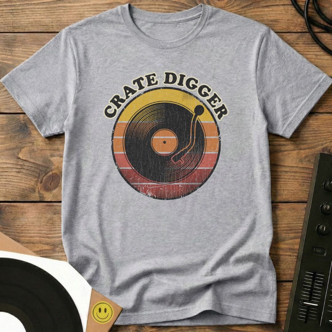 Crate Digger T-Shirt Sport Grey / S Crate Digger T-Shirt