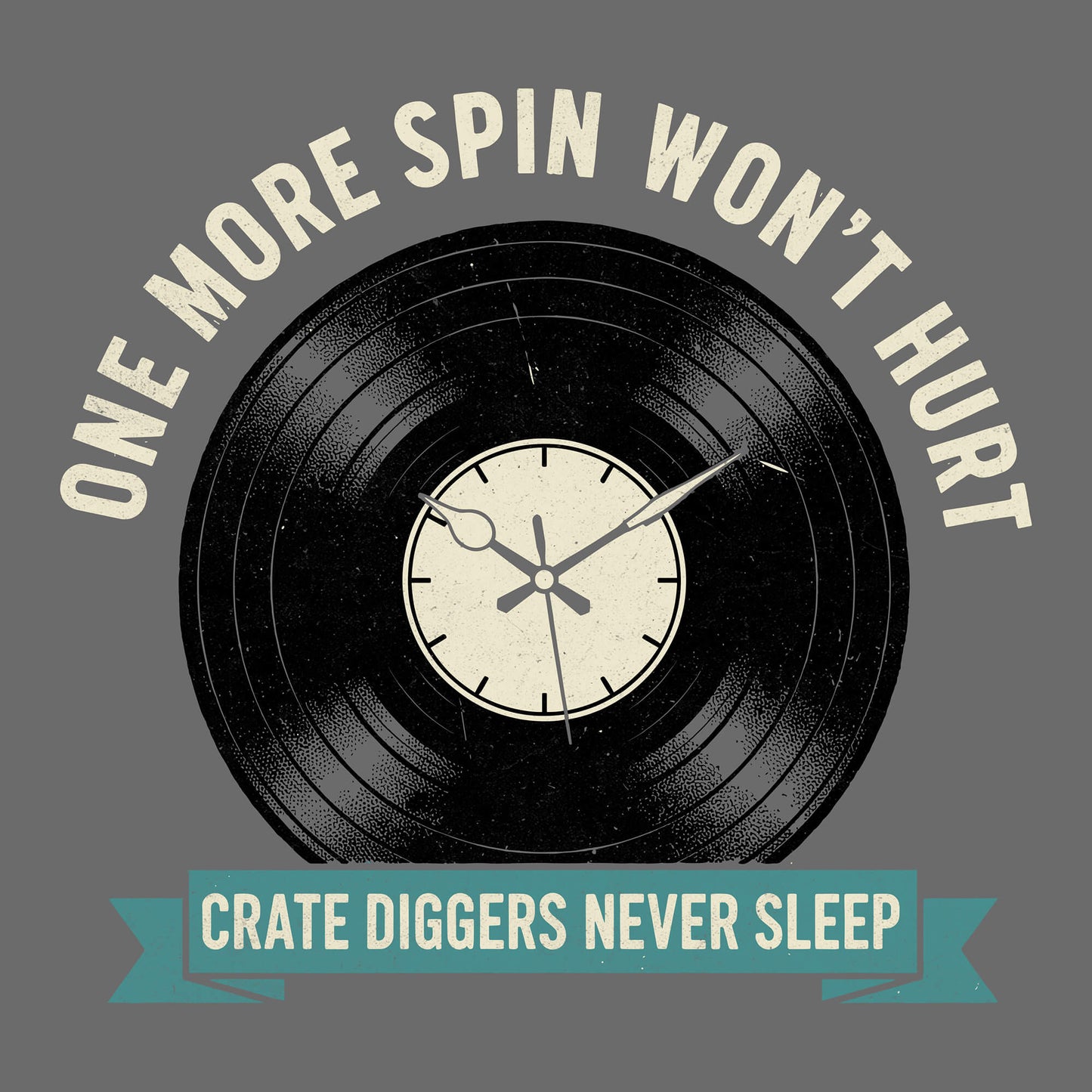 Crate Diggers Never Sleep T-Shirt Crate Diggers Never Sleep T-Shirt