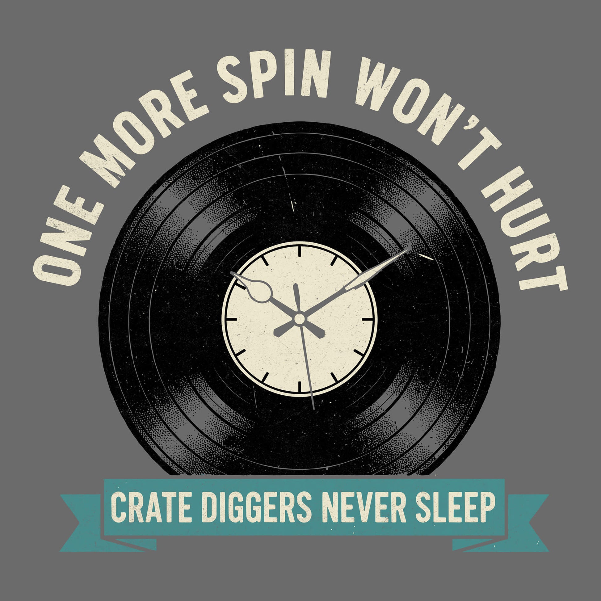 Crate Diggers Never Sleep T-Shirt Crate Diggers Never Sleep T-Shirt