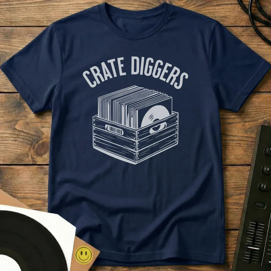 Crate Diggers T-Shirt Navy / S Crate Diggers T-Shirt