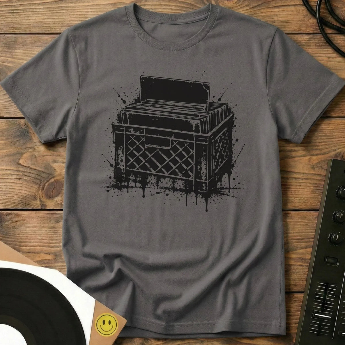 Crate Drip T-Shirt Charcoal / S Crate Drip T-Shirt