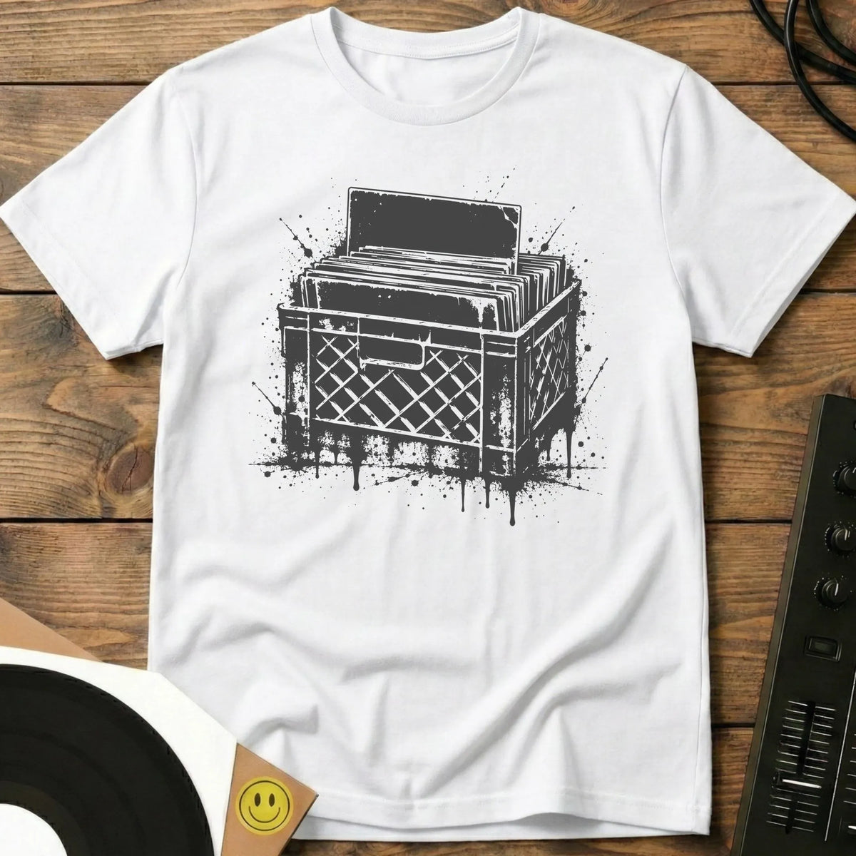 Crate Drip T-Shirt White / S Crate Drip T-Shirt