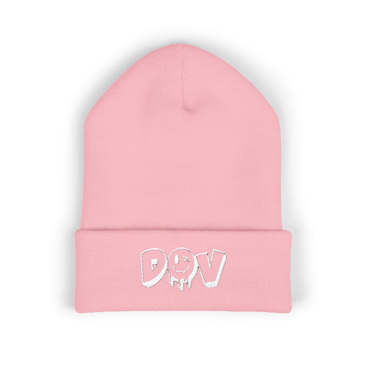 Dad's Old Vinyl Classic Cuffed Beanie Baby Pink / One size Dad's Old Vinyl Classic Cuffed Beanie