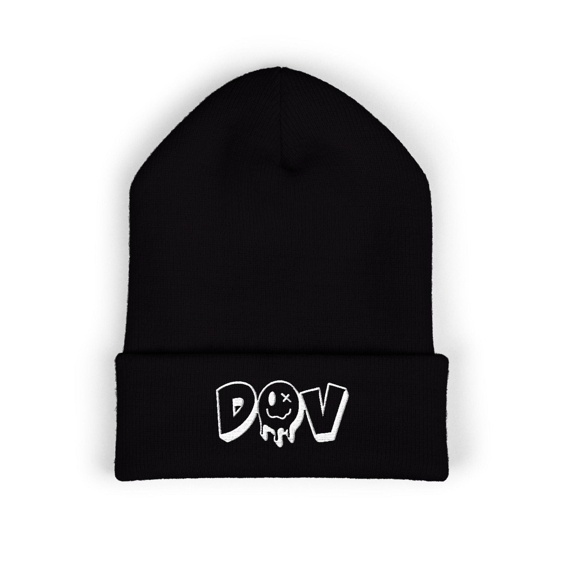 Dad's Old Vinyl Classic Cuffed Beanie Black / One size Dad's Old Vinyl Classic Cuffed Beanie
