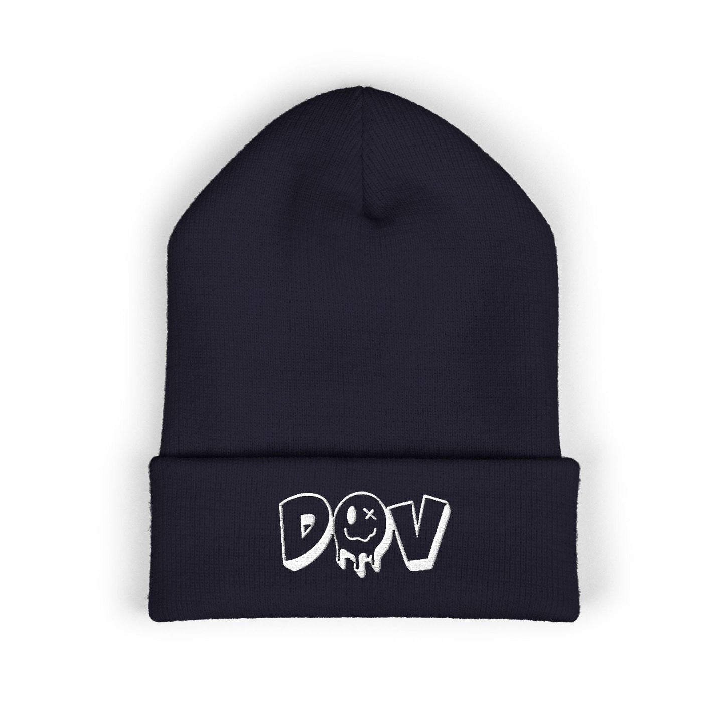 Dad's Old Vinyl Classic Cuffed Beanie Navy / One size Dad's Old Vinyl Classic Cuffed Beanie