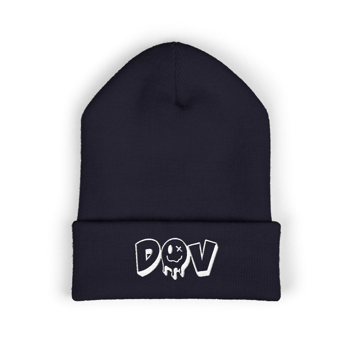 Dad's Old Vinyl Classic Cuffed Beanie Navy / One size Dad's Old Vinyl Classic Cuffed Beanie