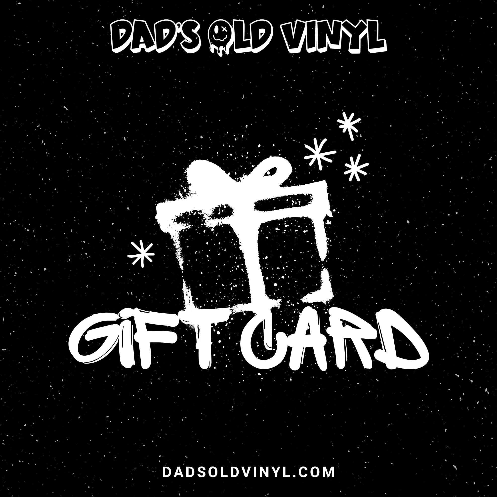 Dad's Old Vinyl E-Gift Card $10.00 Dad's Old Vinyl E-Gift Card