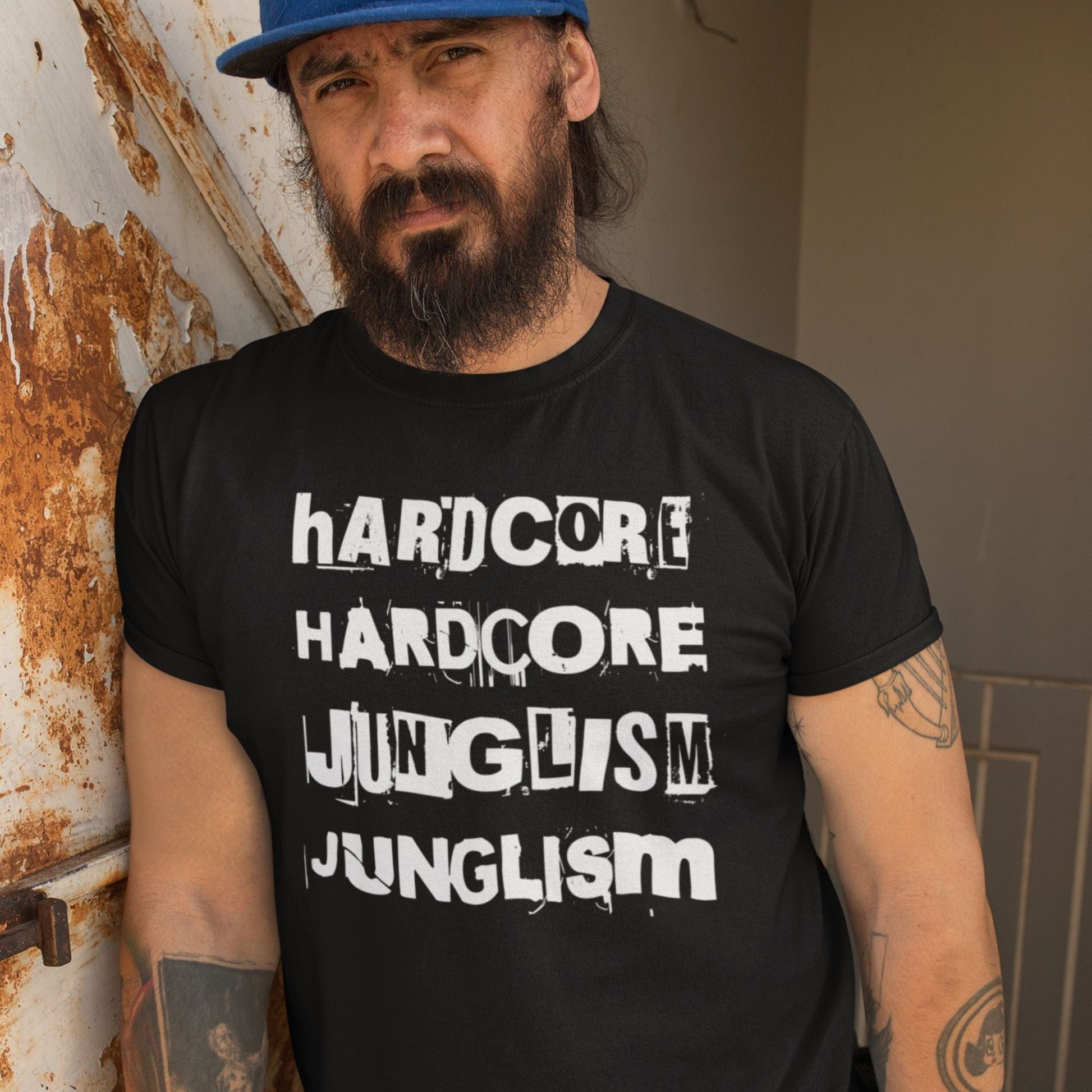 Dad's Old Vinyl Hardcore Junglism T-Shirt