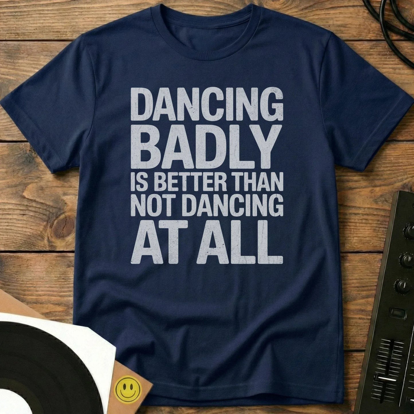Dancing Badly T-Shirt Navy / S Dancing Badly T-Shirt