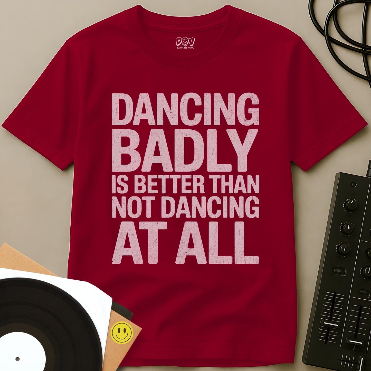 Dancing Badly T-Shirt Red / S Dancing Badly T-Shirt