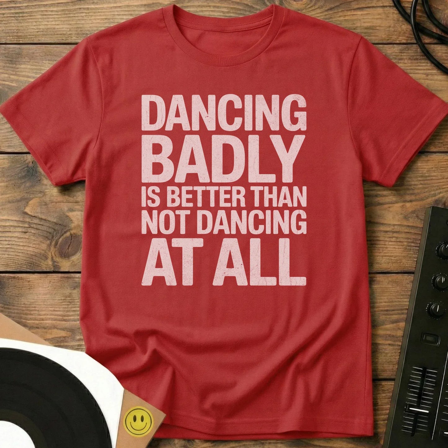 Dancing Badly T-Shirt Red / S Dancing Badly T-Shirt