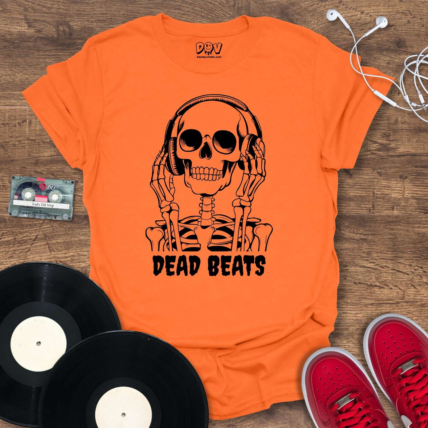Dead Beats T-Shirt Orange / S Dead Beats T-Shirt