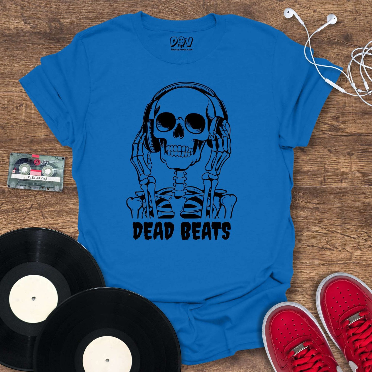 Dead Beats T-Shirt Royal / S Dead Beats T-Shirt