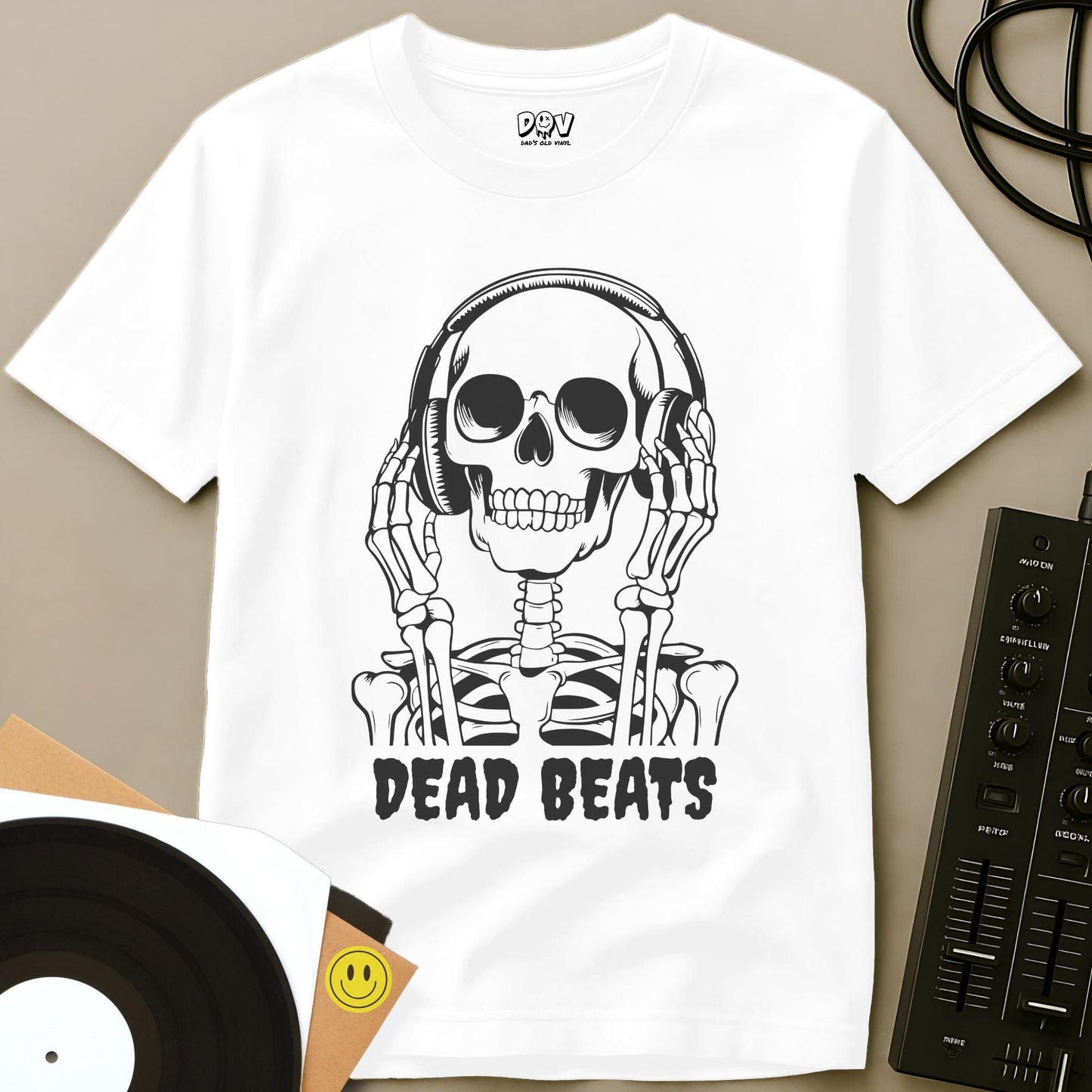 Dead Beats T-Shirt White / S Dead Beats T-Shirt