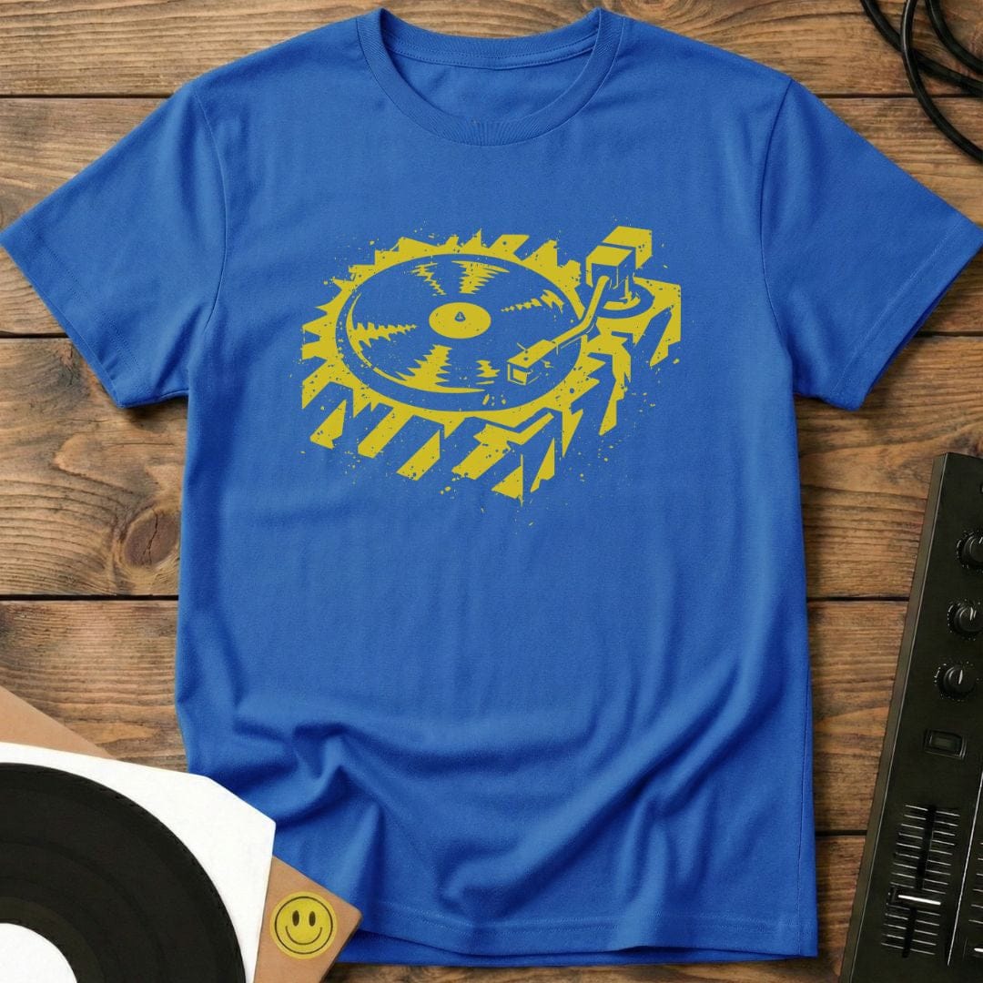 Deck Caution T-Shirt Royal / S Deck Caution T-Shirt