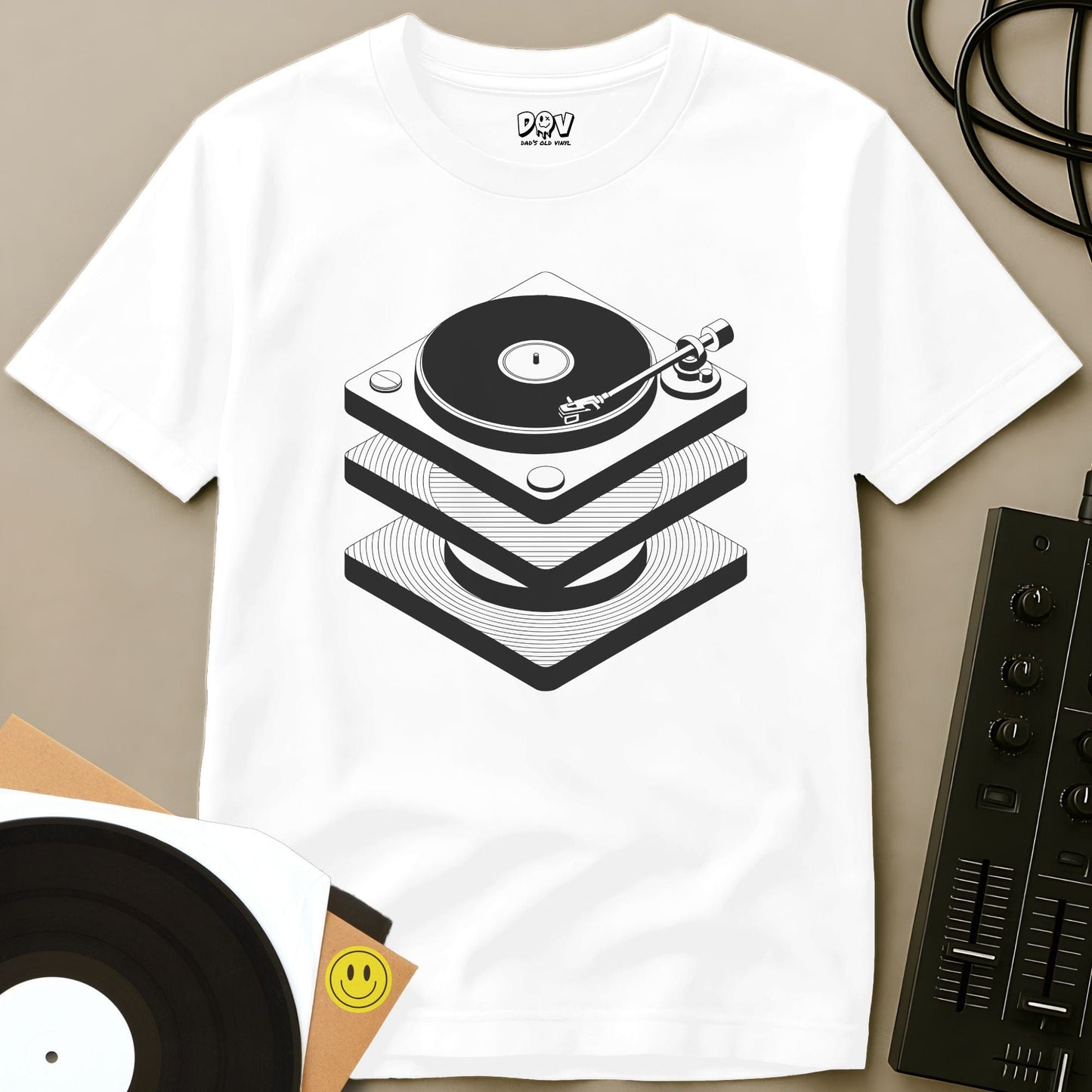 Deck Layers T-Shirt White / S Deck Layers T-Shirt