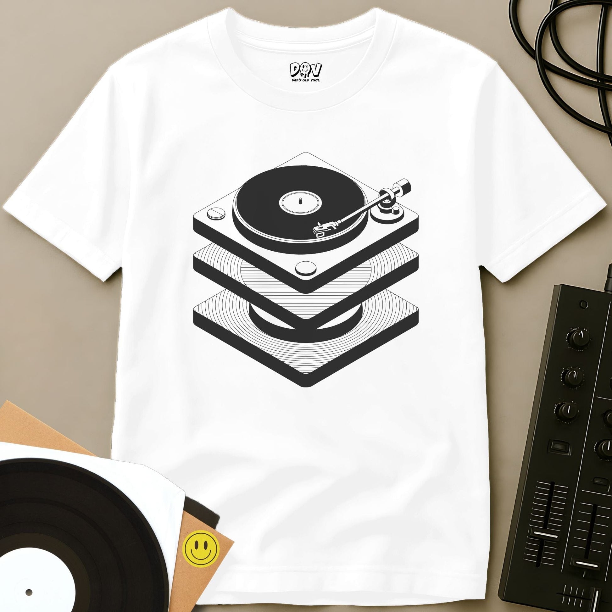 Deck Layers T-Shirt White / S Deck Layers T-Shirt