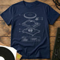 Deck Plan T-Shirt Navy / S Deck Plan T-Shirt