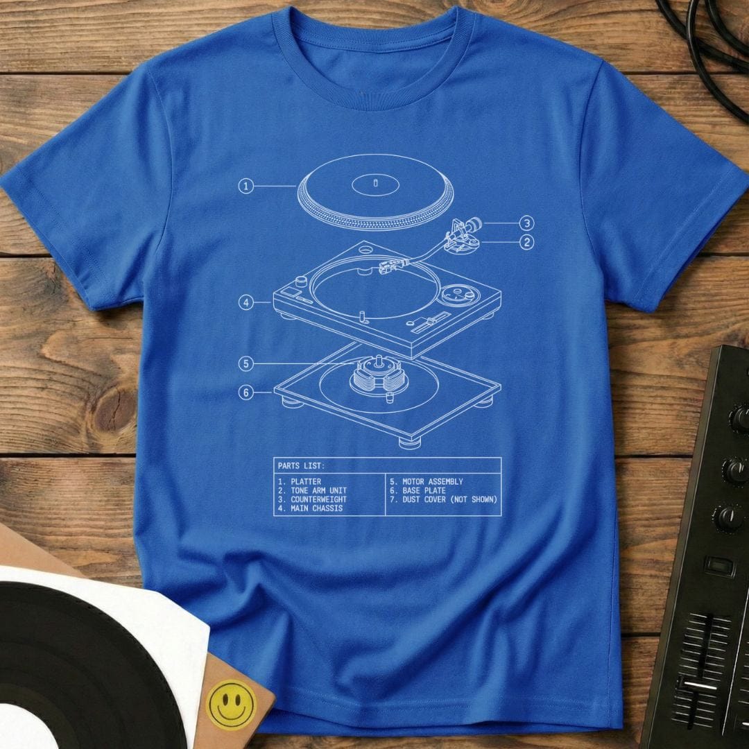 Deck Plan T-Shirt Royal / S Deck Plan T-Shirt
