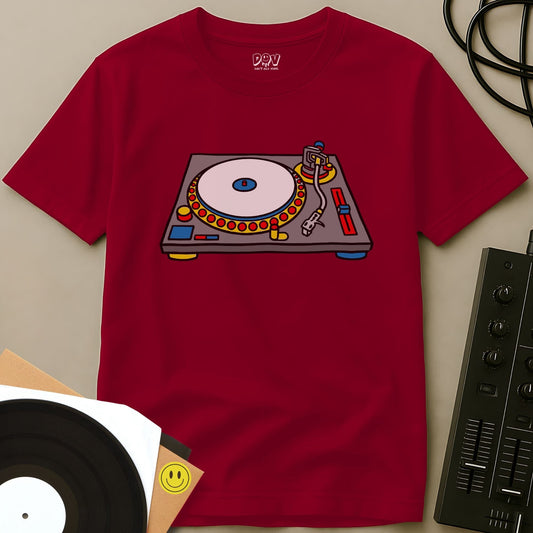 Deck Pop T-Shirt Red / S Deck Pop T-Shirt