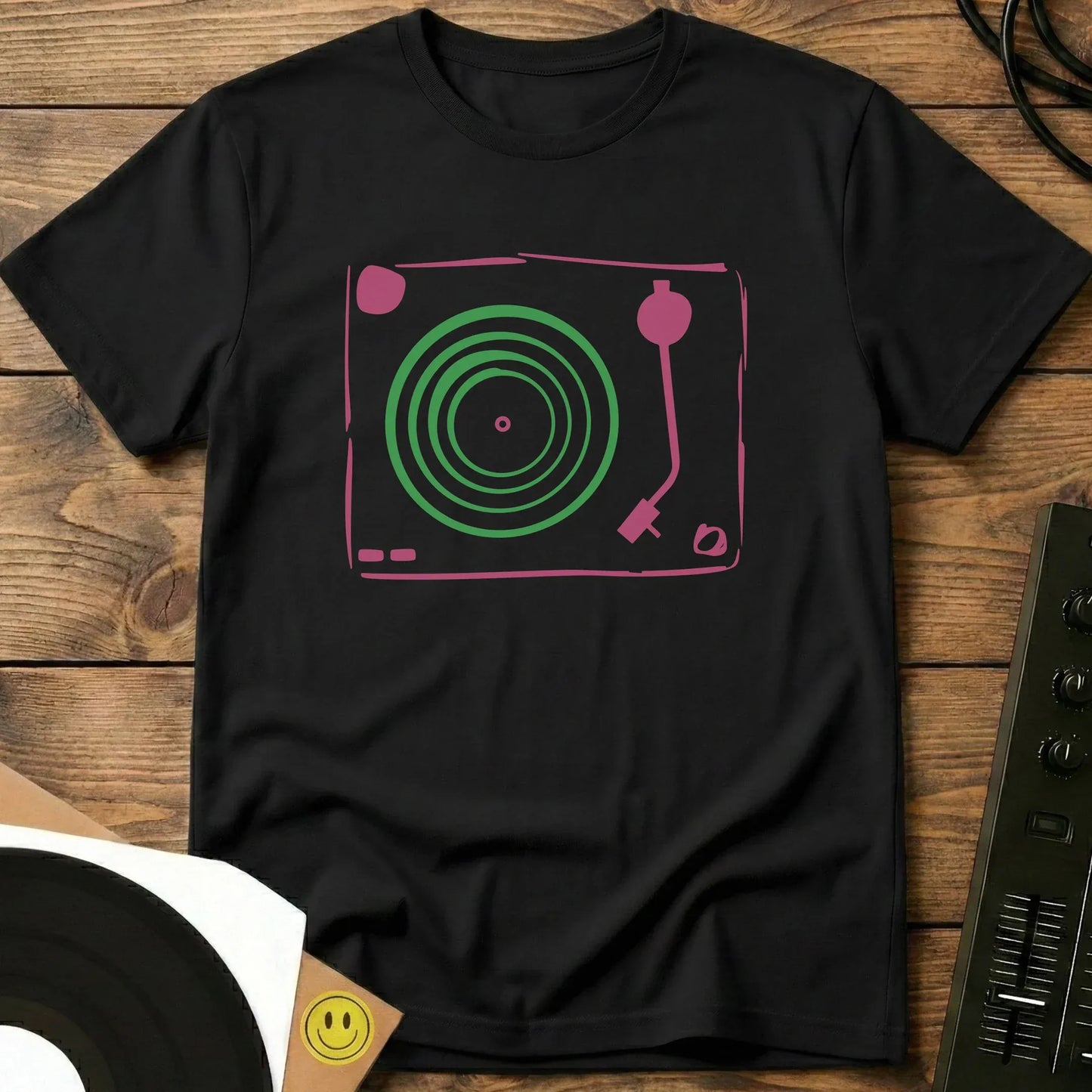 Deck Scribble T-Shirt Black / S Deck Scribble T-Shirt