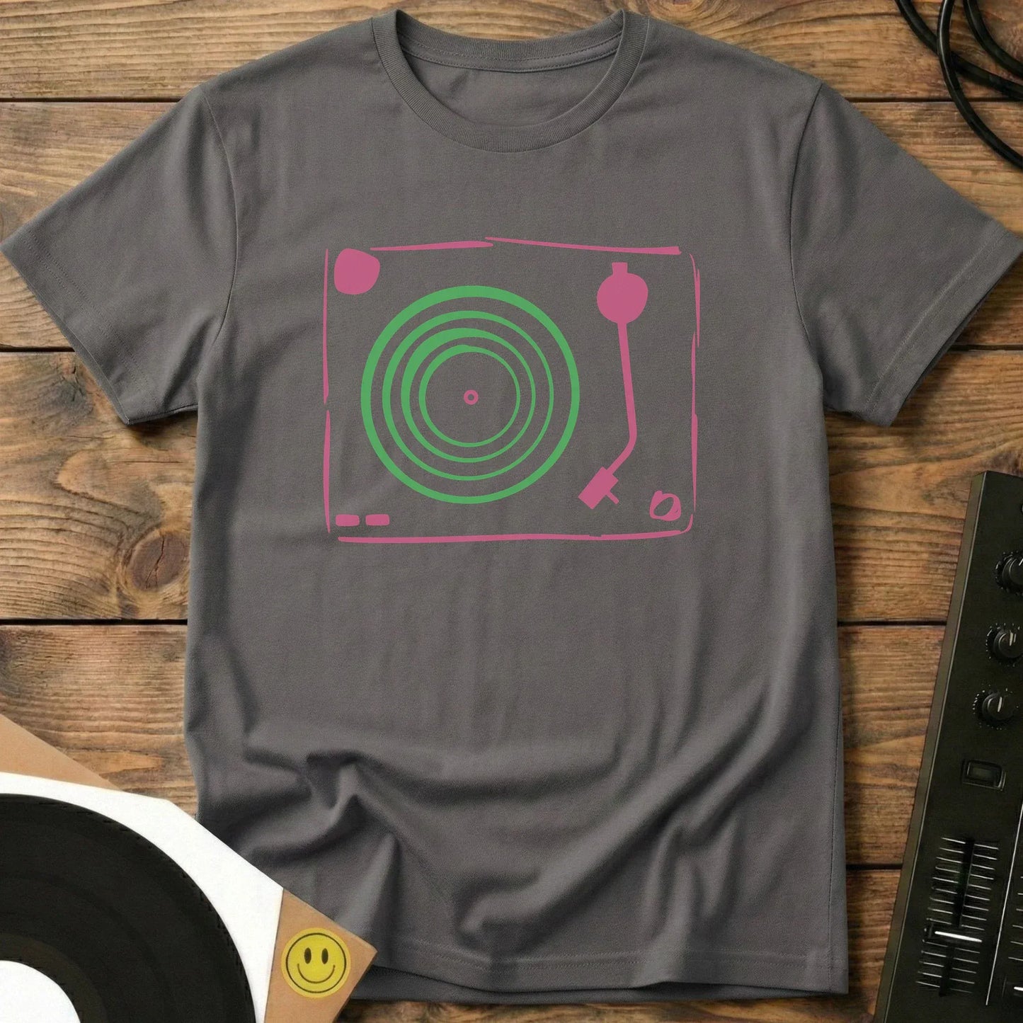 Deck Scribble T-Shirt Charcoal / S Deck Scribble T-Shirt