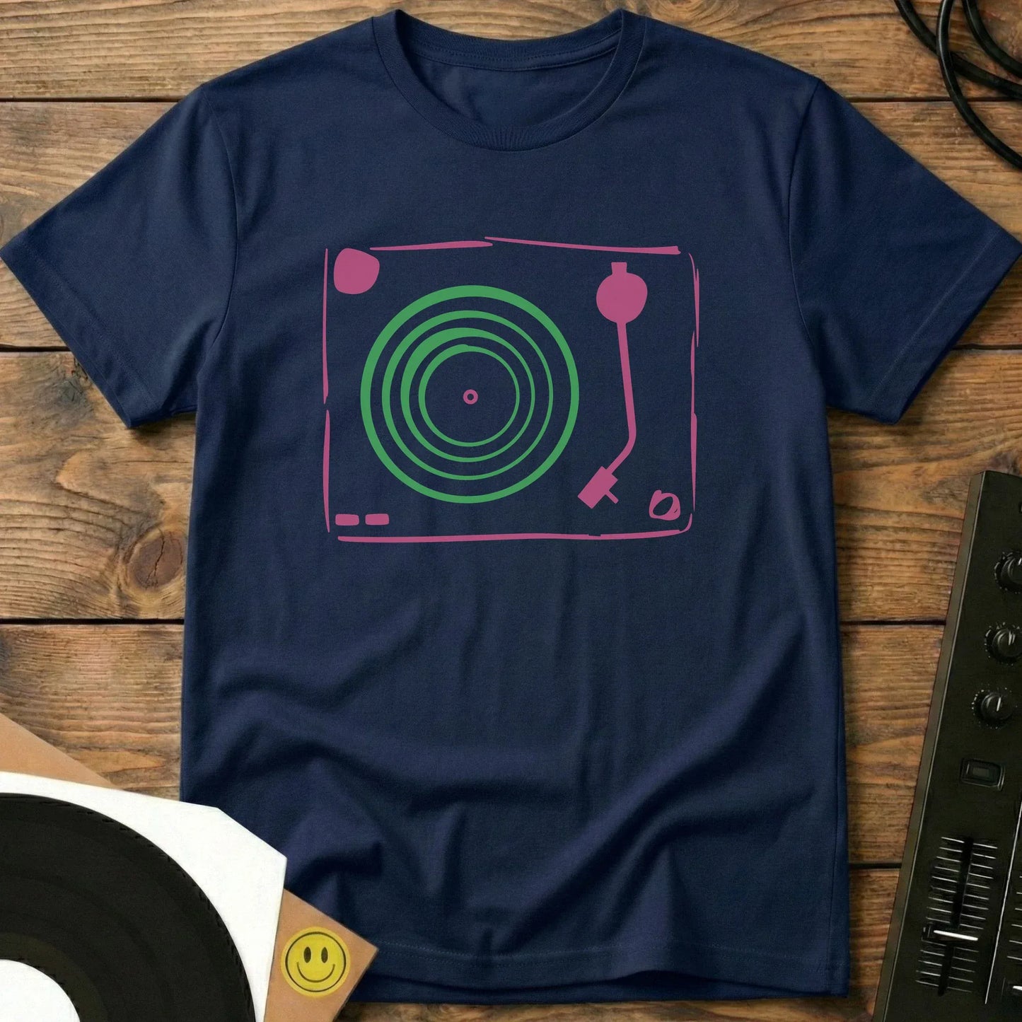 Deck Scribble T-Shirt Navy / S Deck Scribble T-Shirt
