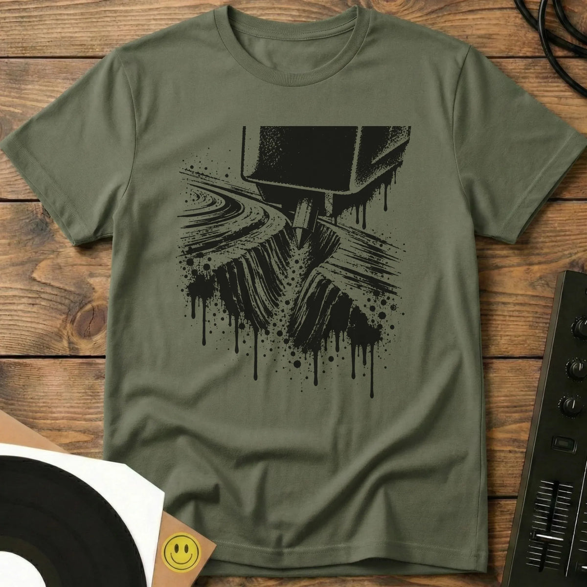 Deep Groove T-Shirt Military Green / S Deep Groove T-Shirt