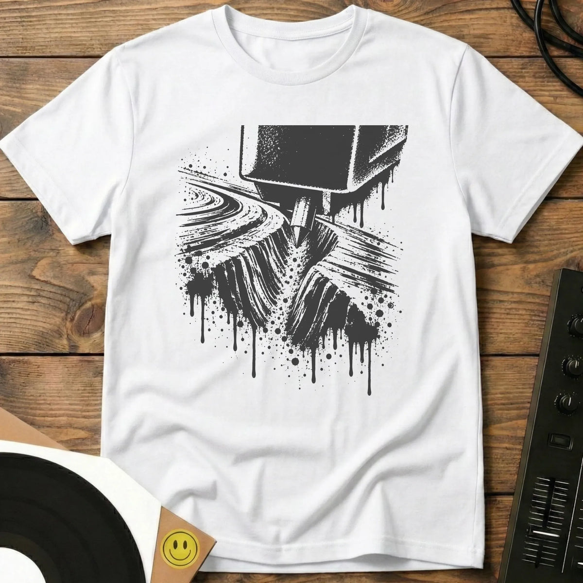 Deep Groove T-Shirt White / S Deep Groove T-Shirt