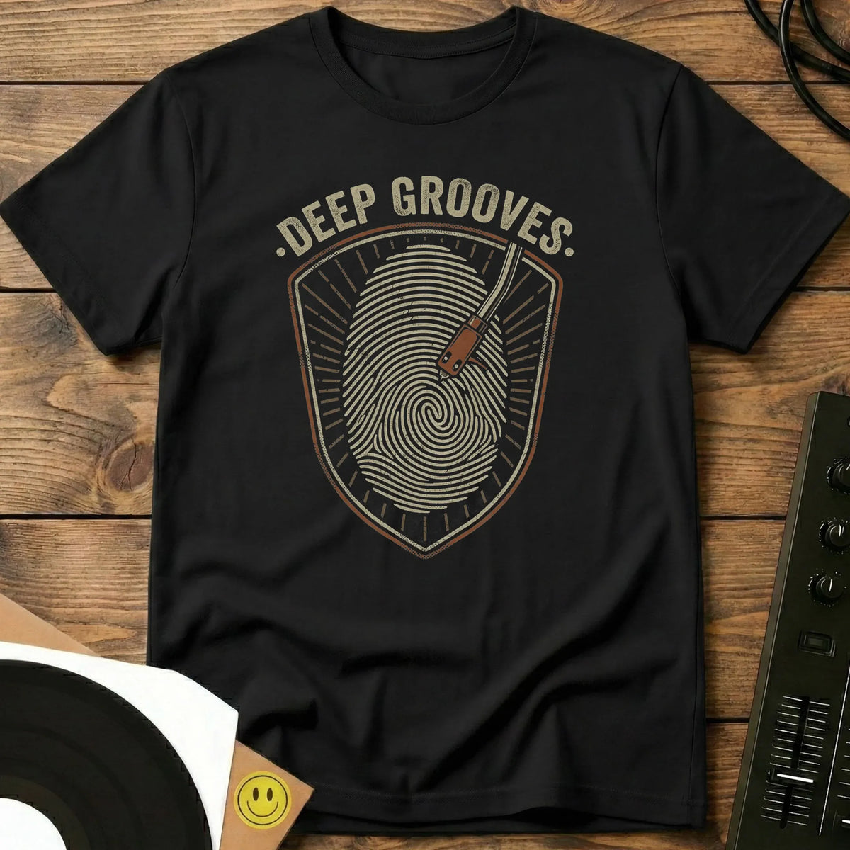 Deep Grooves T-Shirt Black / S Deep Grooves T-Shirt