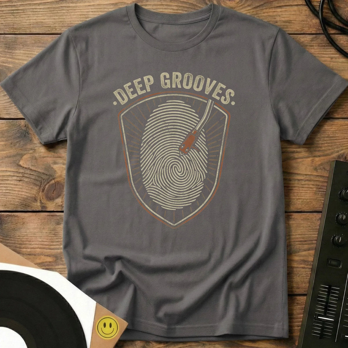 Deep Grooves T-Shirt Charcoal / S Deep Grooves T-Shirt