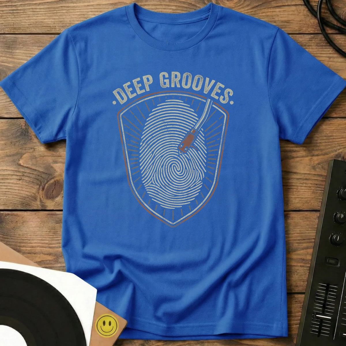 Deep Grooves T-Shirt Royal / S Deep Grooves T-Shirt