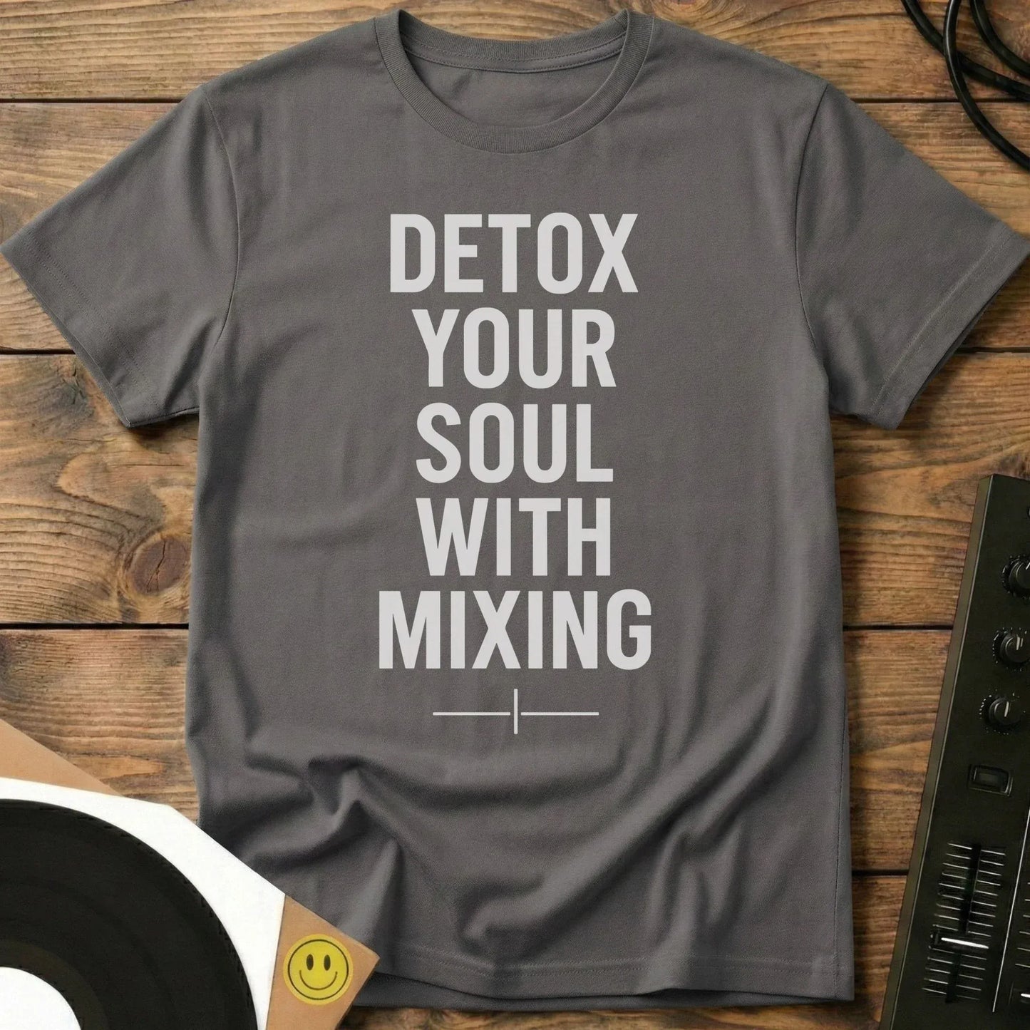 Detox Your Soul T-Shirt Charcoal / S Detox Your Soul T-Shirt