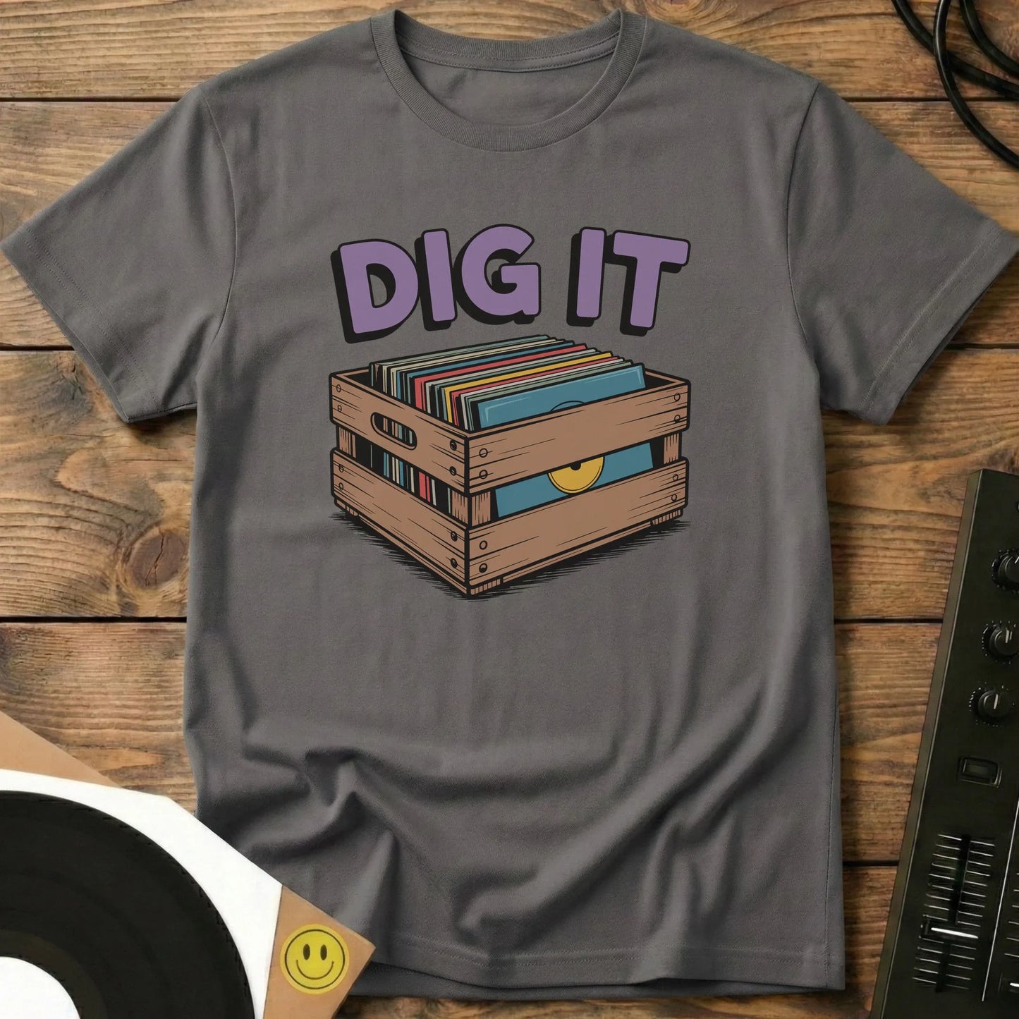 Dig It T-Shirt Charcoal / S Dig It T-Shirt