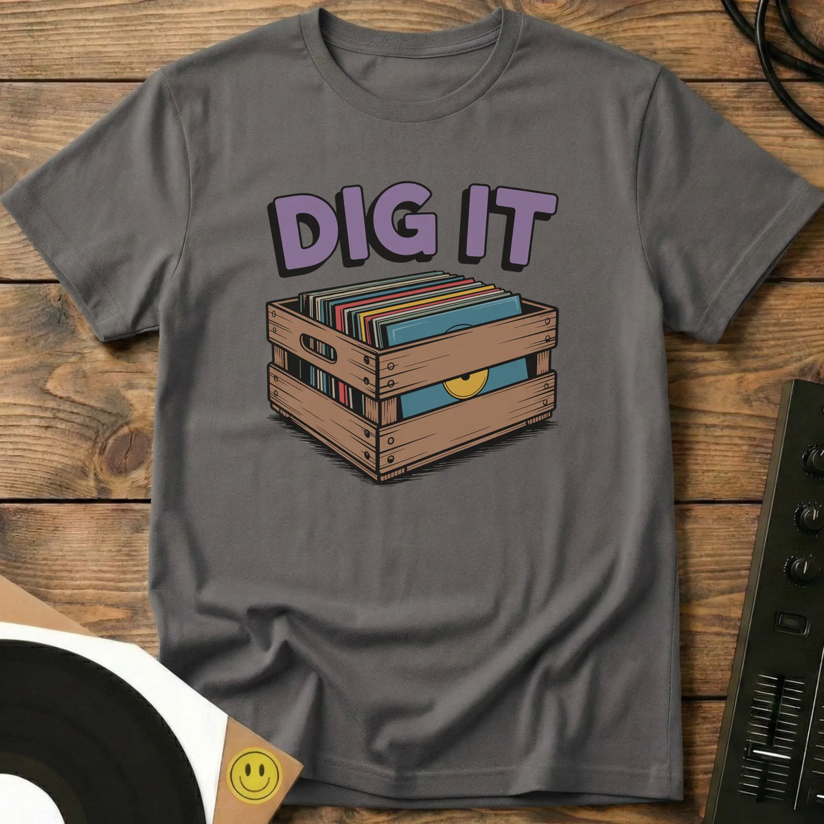 Dig It T-Shirt Charcoal / S Dig It T-Shirt