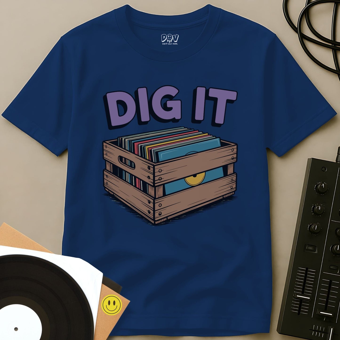 Dig It T-Shirt Royal / S Dig It T-Shirt