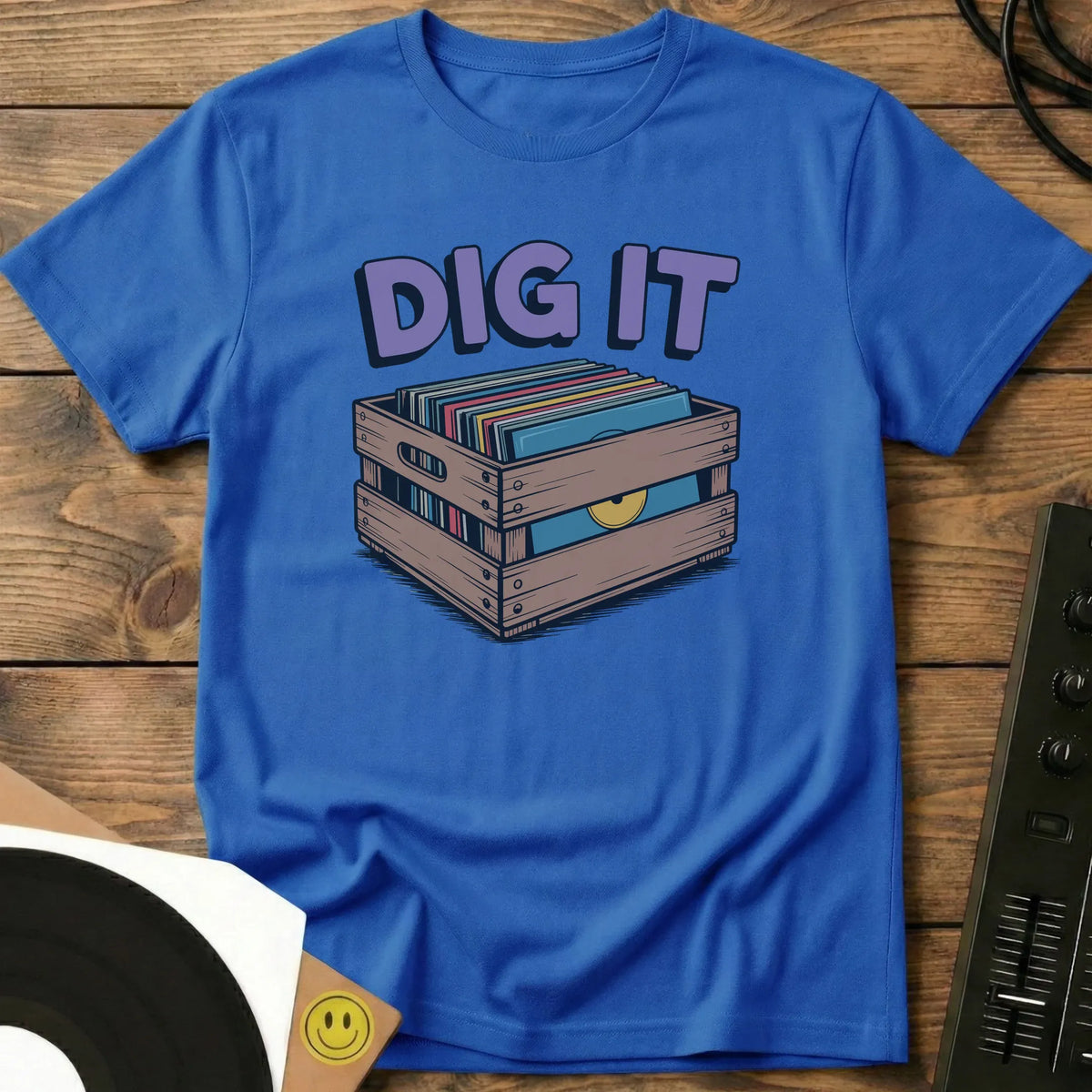 Dig It T-Shirt Royal / S Dig It T-Shirt