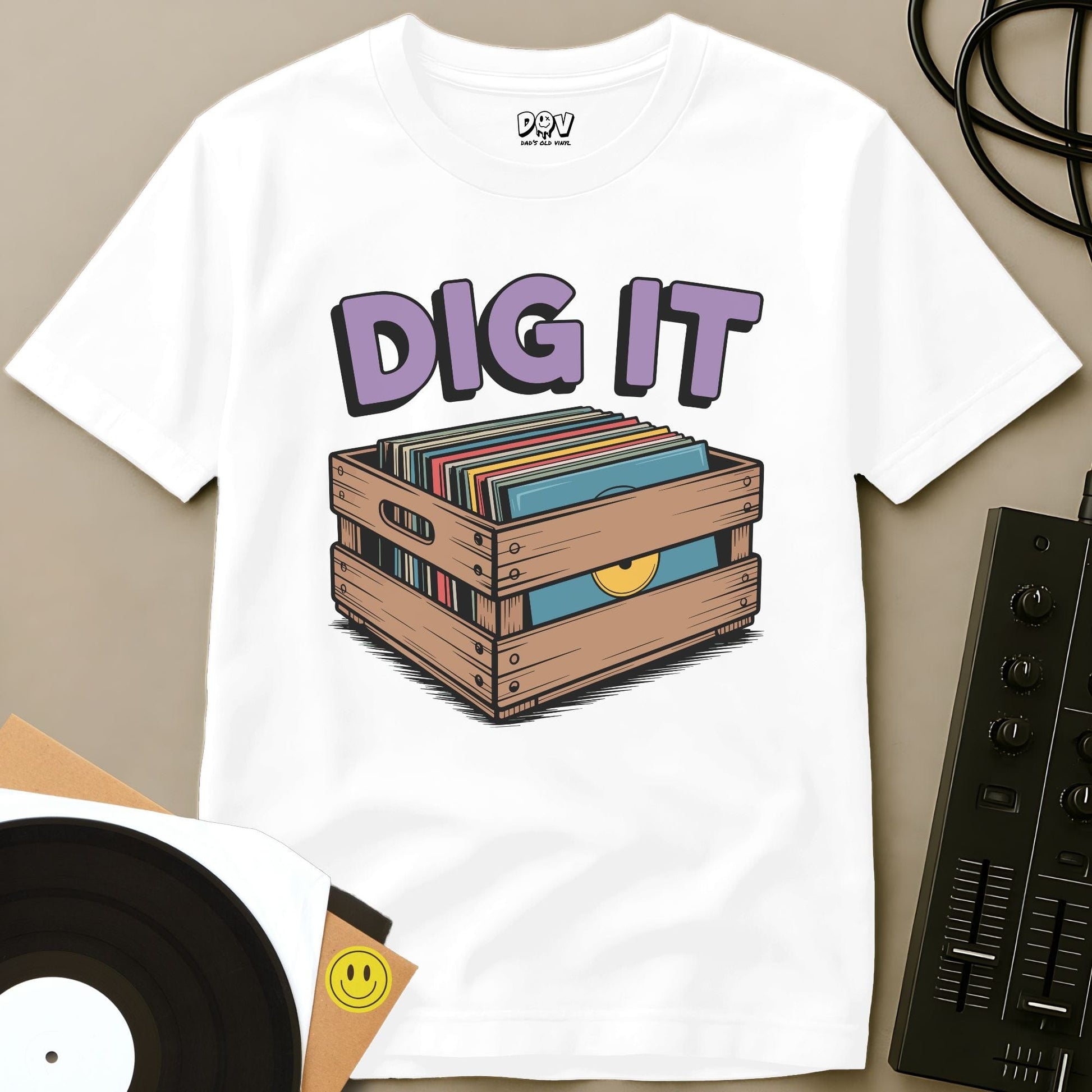Dig It T-Shirt White / S Dig It T-Shirt