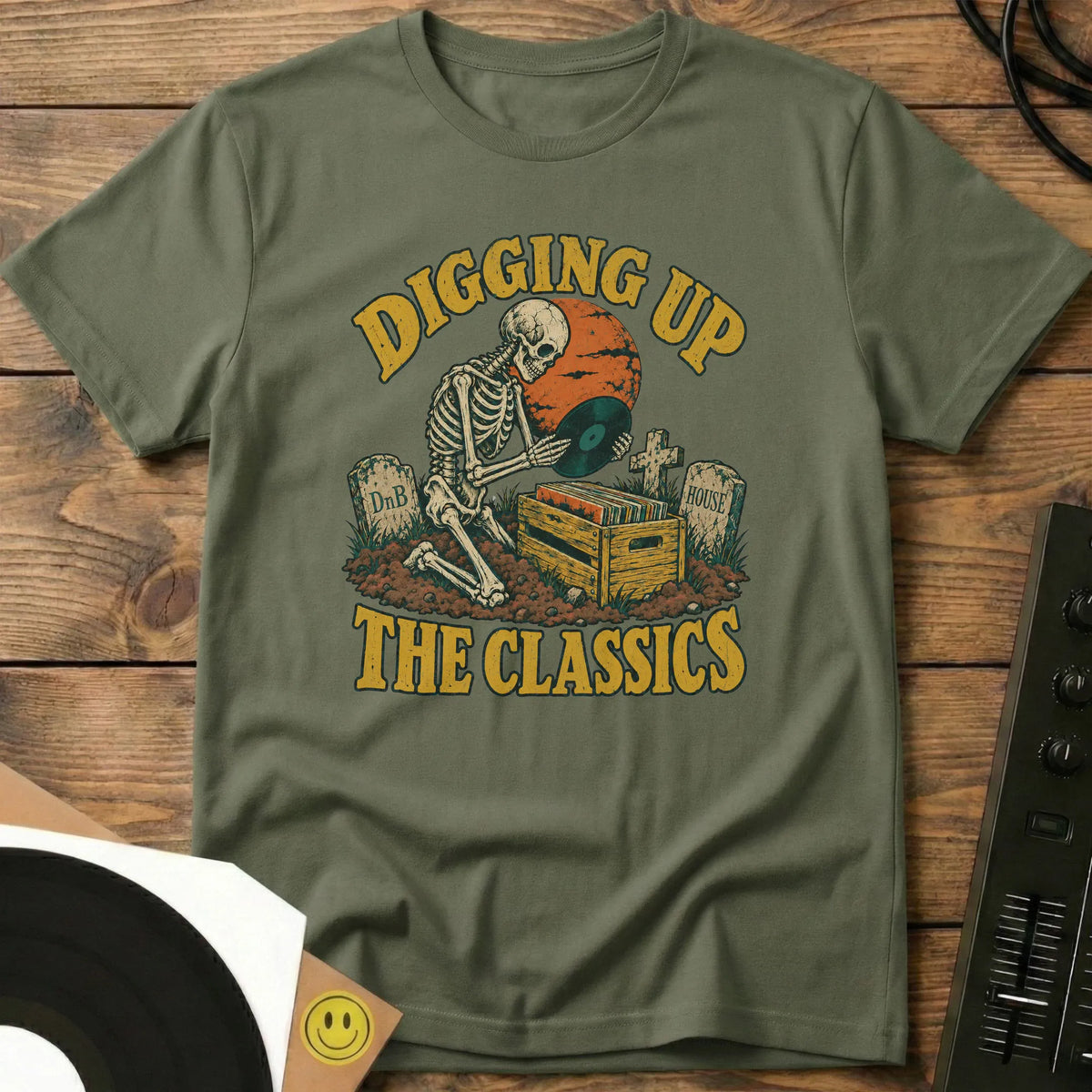 Digging Up The Classics T-Shirt Military Green / S Digging Up The Classics T-Shirt